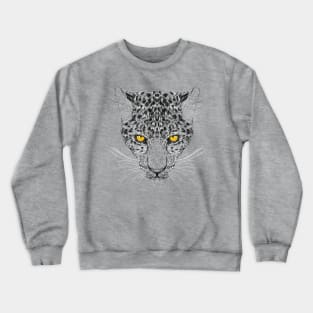 ornamental cheetah Crewneck Sweatshirt